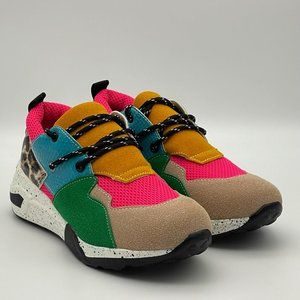Outwoods Xpress-1 Multicolor Colorblock Animal Print Fashion Shoes